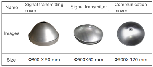 Communication Cover / Signal Transmitter Receiver CNC Spinning Case